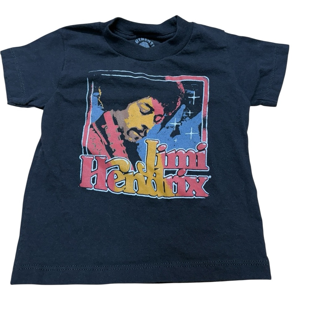 AUTHENTIC HENDRIX GRAPHIC TEE SHIRT TODDLER KIDS SIZE 3T BLACK 2020